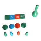 Children Educational 2021 High Quality Montessori Wooden Materials Children Educational Stamp Game Toy