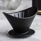 Funnel Cup Coffee Coffee Funnel V60 Ceramic Filter Cup Hand Coffee Cup Black Filter Drip Drip Drip Filter Coffee