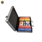 Chip Professional High Quality 200pcs Clay Poker Chip Set With Sticker And Value