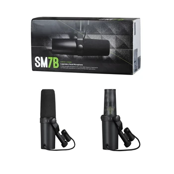 SM7B Professional Vocal Dynamic Microphone for Studio Recording Broadcasting Podcasting Streaming with,YHS SM7B