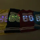Clothing Dog Clothing Luminous Dog Clothing LED Light Pet Vest 4 Colors And 5 Specifications