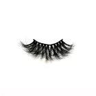 Synthetic Eyelashes Private Label Own Brand 3D Synthetic Fiber Silk Faux Mink Eyelashes Hot Sales Silk 3d Lashes