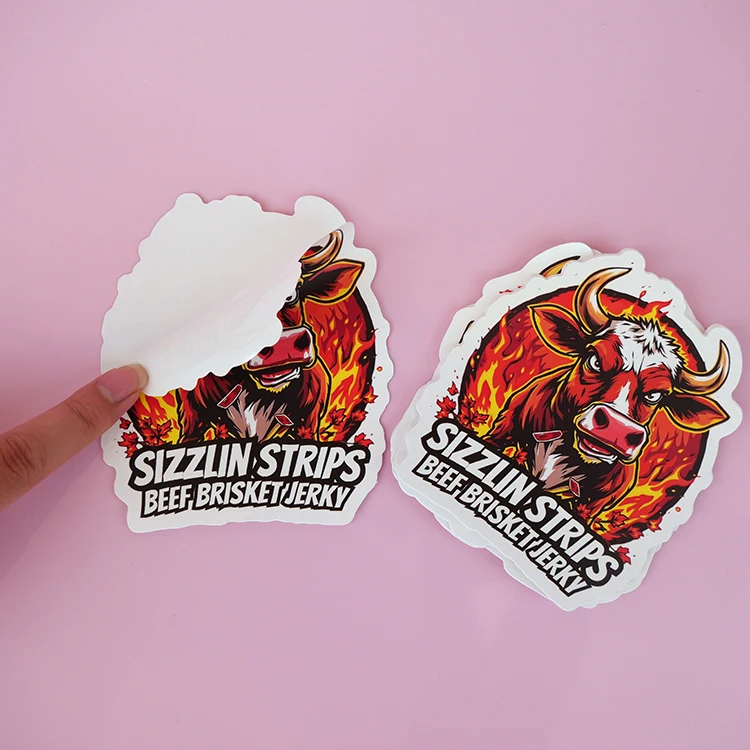 product customized 3d scene cartoon die cut anime decorative stickers vinyl waterproof prop note sticker maker-7