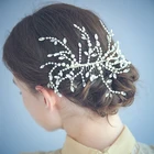 Bridal Accessory Bridal Hair Accessories High-end Rhinestone Bridal Hair Comb Wedding Accessory For Lady