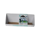 Rack Paper Display Shelf Custom Printed Pdq Paper Countertop Rack Phone Charger Product Cardboard Display Shelf