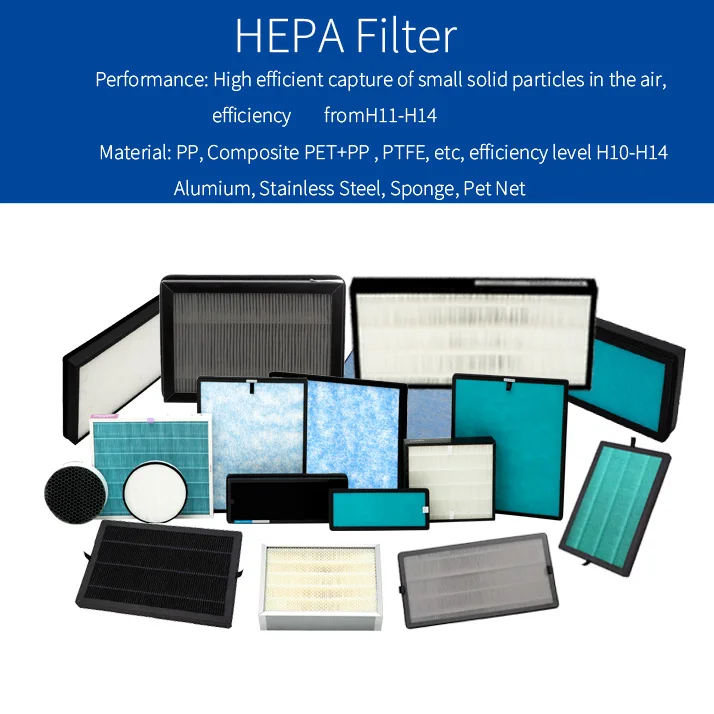product hot sale round element filter arctic air hepa air cleaning activated carbon filters replacement-8