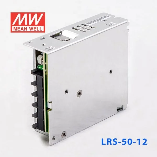LRS-50-12 Miniature size 1U AC-DC Single 4.2A Meanwell Switching 12 vdc switching power supply