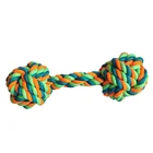 Colorful Rope Toy Pets And Dogs Wholesale Custom Colorful Cotton Rope Tough Dog Bite Toy Pet Rope
