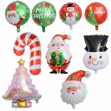 Nicro Hot sale Christmas Winter Themed Christmas New Year Party Decoration Christmas Foil Balloons