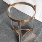 Modern Design Metal Frame Acrylic Coffee Table