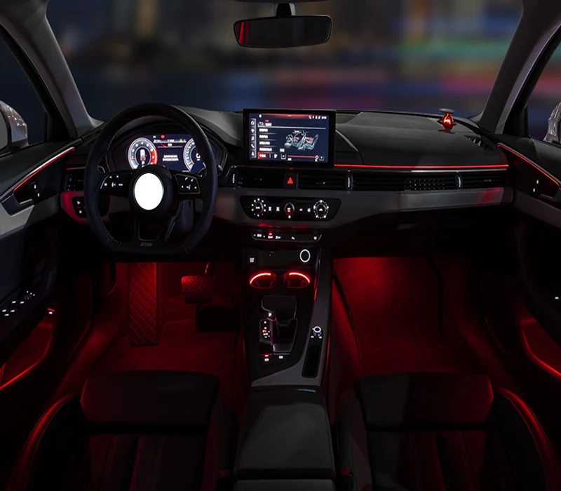 32 Colours Dashboard Trim Ambient Lights For Audi A4 A5 B9 Rs4 Rs5 2017