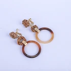 Clip Earrings Manufacturers Direct Selling Weavings National Straw No Piercing Clip On Earrings