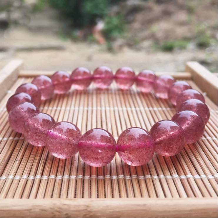 strawberry crystal bracelet