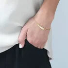 Bracelet Name Name Bracelet Custom Jewelry Bracelet 18K Gold Plated Letter Charm Bracelet Name Bracelet
