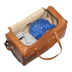 Bag Luggage Bags Multifunctional Leather Duffel On Wheels Trolley Bag Travel Luggage Travel Bags Duffel Travel Bag