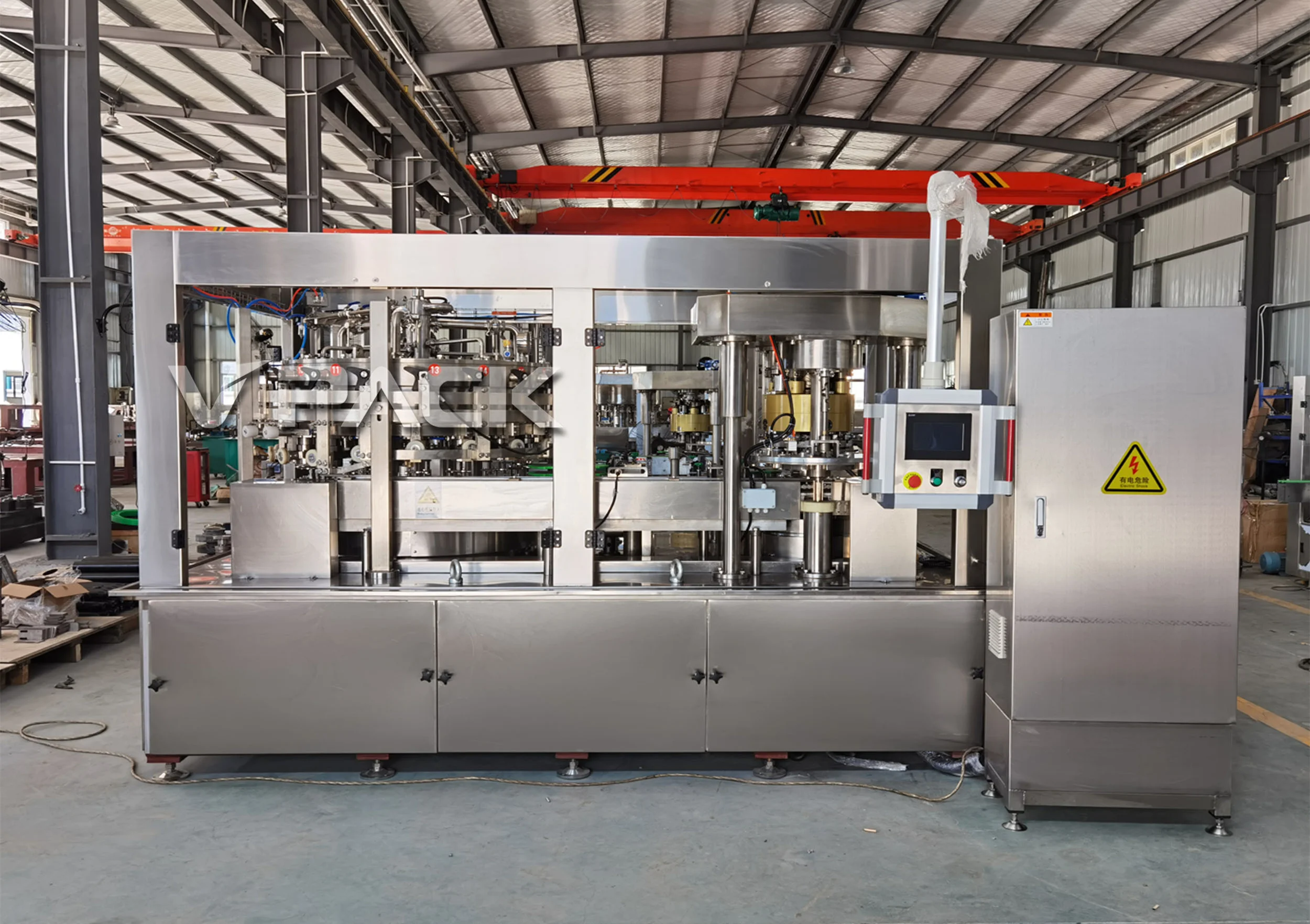 液氮灌装机用于果汁和能量饮料生产线液氮注射机