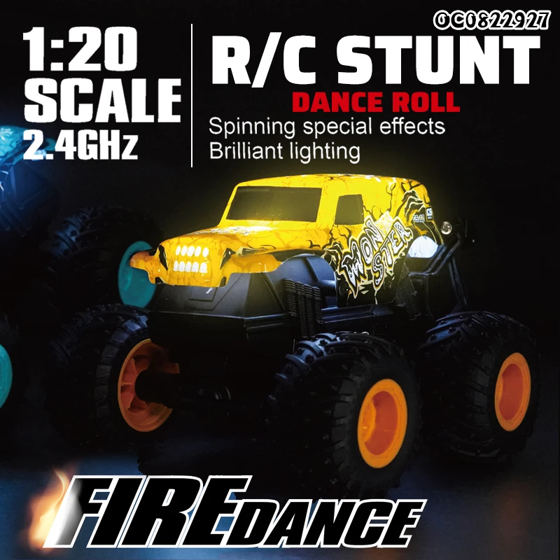 Rc drift off roding dancing remote control stunt toy car 2.4g 1:20 scale