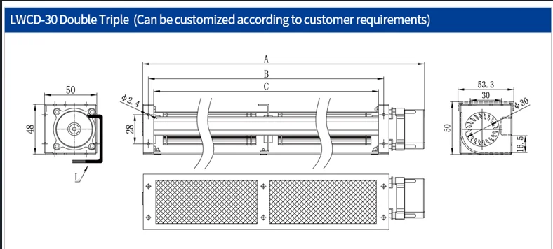 Volt Crossflow Blower, 120, Tangential - detail 8