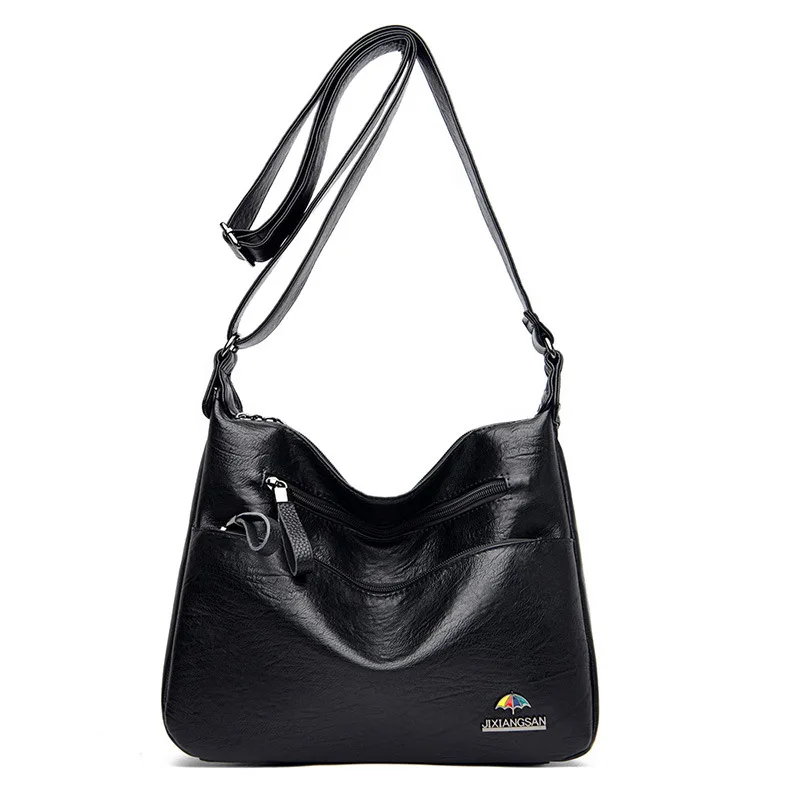 Wholesale Fashion Soft Leather Large Capacity Shoulder Crossbody Tote Bag Luxury Women Hand Bag Designer Purse And Handbag