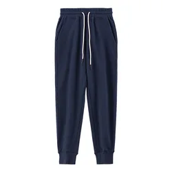 Customized Men Sweatpants With Elastic Ankles Wholesale Oem Fashion Puff Print Plus Size Men's Pants