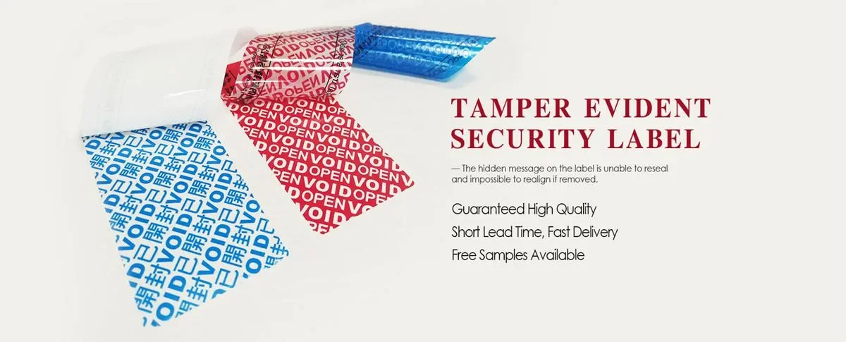 product professional custom printing open void with tamper evident void security seal labels sticker-1