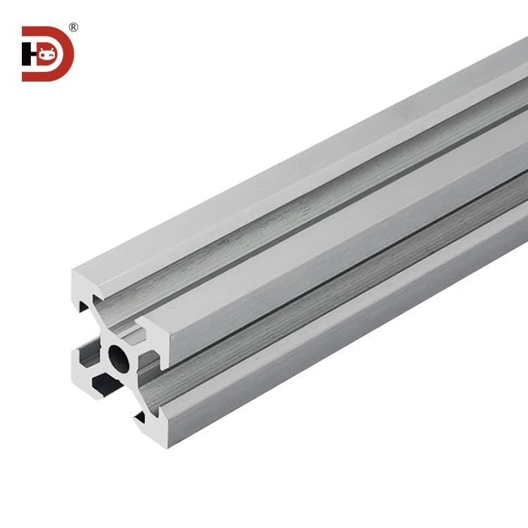 2020V Slot Black Industrial Extruded Aluminum Profile 2020V Slot Aluminum 3D Printer factory