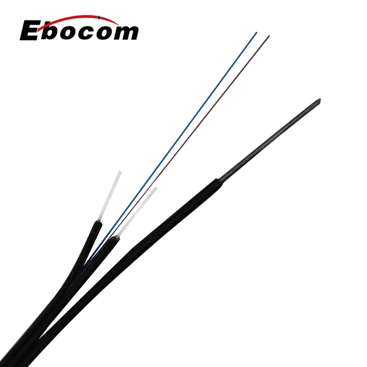 Ftth Indoor 2 Core Frp Patch Cord Single Mode Fiber Optic Cable 4 Core