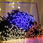 Holiday Hesheng Custom Sale 100 Bulbs 12M Bulk Holiday Twinkly Outdoor Tree Decoration Solar Led Christmas Light