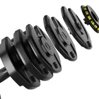 Gym Gym Fitness Training Home Use Adjustable Dumbbell 15lb 30lb 50lb Weight Lifting Training