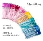 Eyelash Brush Eyelash Disposable Crystal Tube Mascara Wands 50pcs/pack Eyelash Brush Disposable Glitter