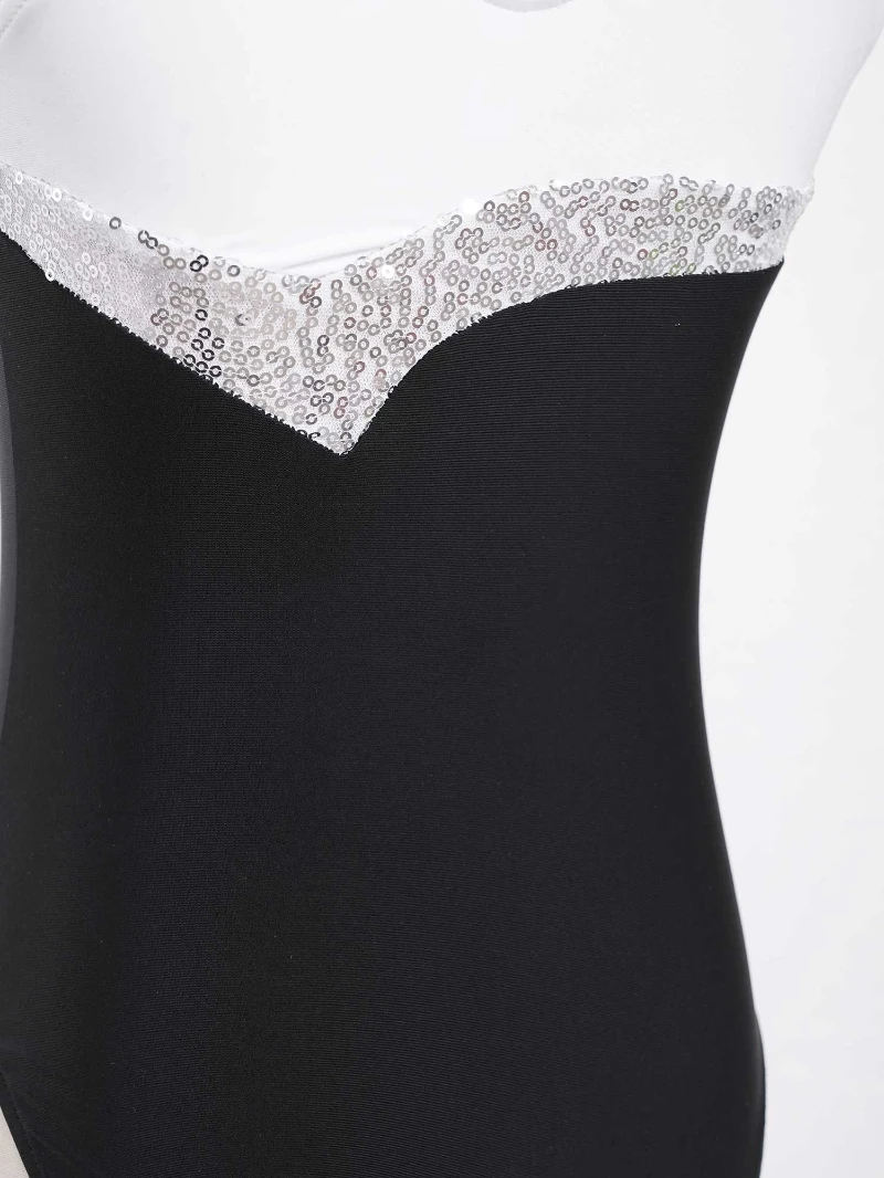 Shiny Sequins Ballet Dance Gymnastics Competition Leotard Tights H32b31cd445ac4e31acfb19528d778b21R