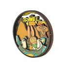Gifts Genuine Authorization Of Artist Mea BesomTourist Agency Of Temperate Zone Deser Wooden Fridge Sticker Gifts For Kids