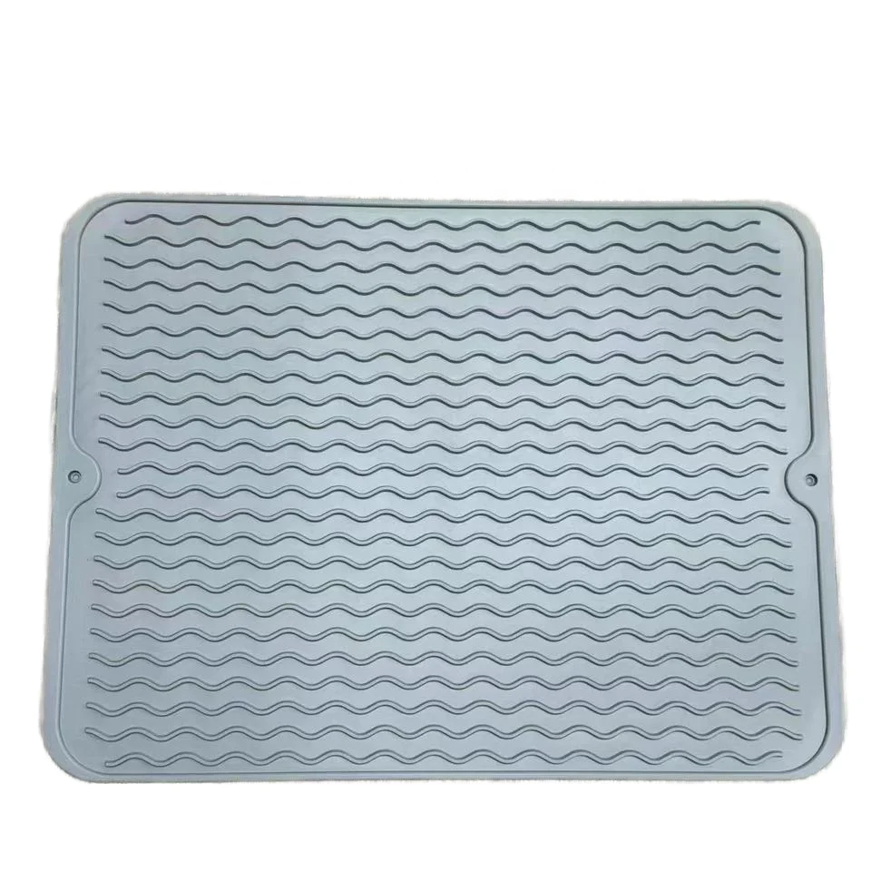 Availableheat-resistant Easy-to-Clean Kitchen Silicone Drying Mat Eco-Friendly and Food Grade Resistant Free Sample Available details