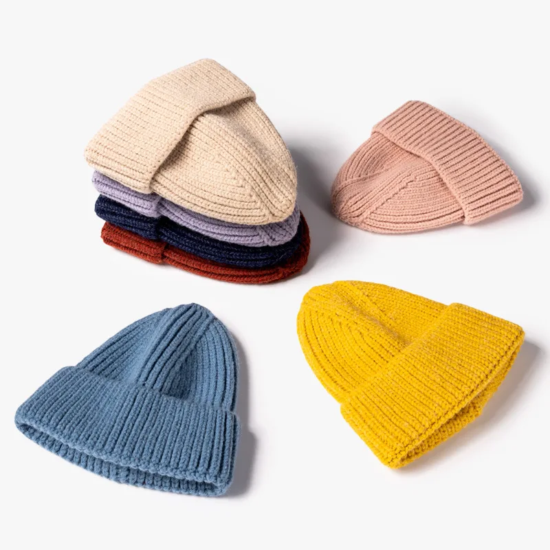 ribbed knit beanie wholesale