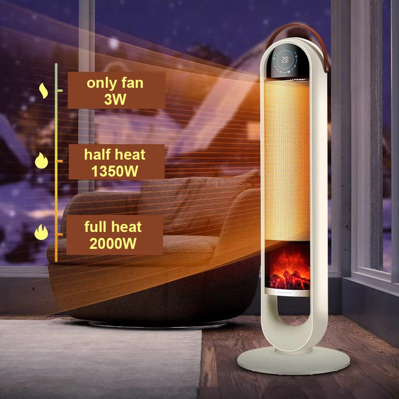 Office Home Portable Tower, 2000W, 3D, PTC - detail 12