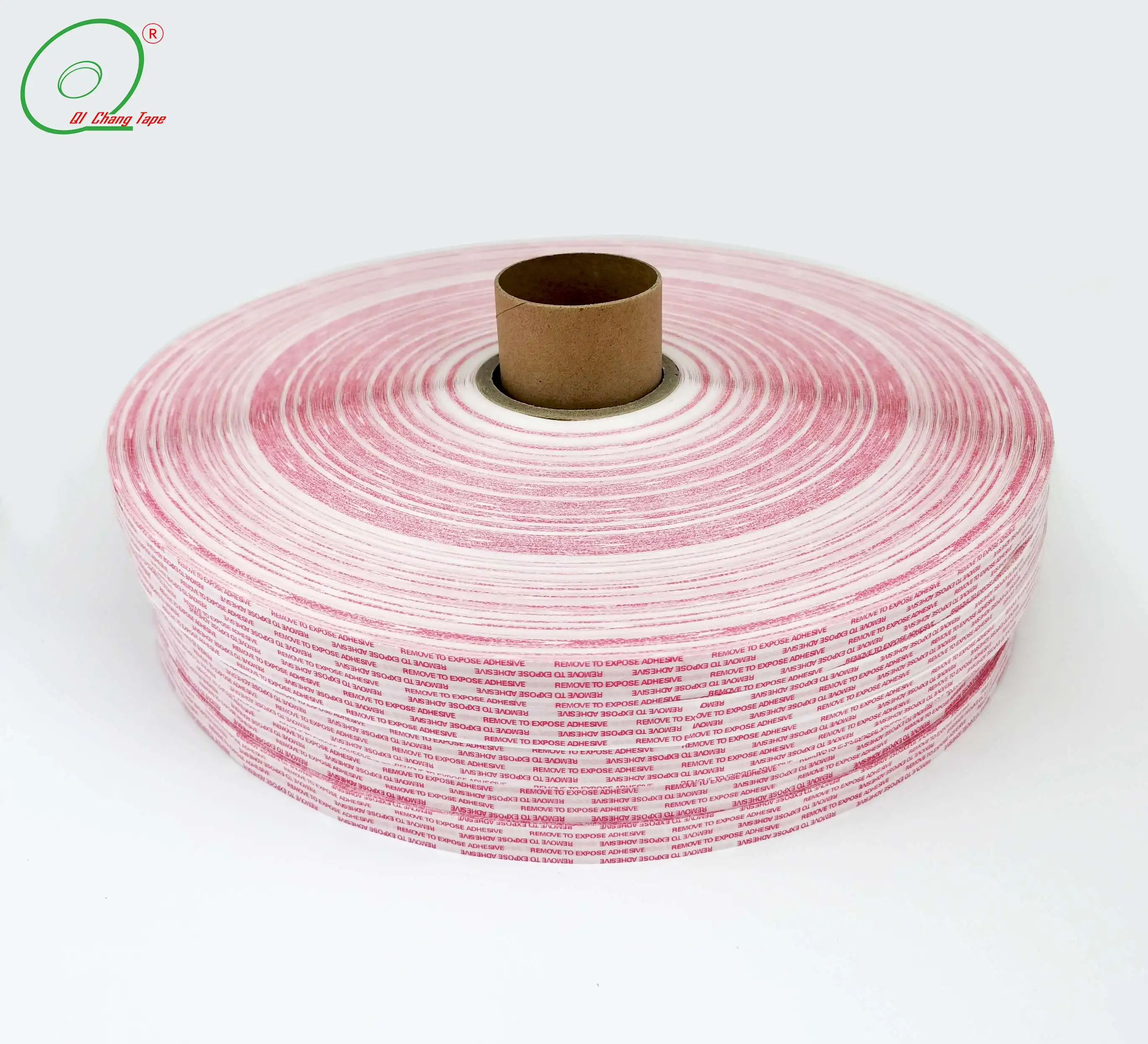 Bubble Bags Neck Strong Sealing Permanent Bag Sealing Tape with Glassine Paper Tape manufacture