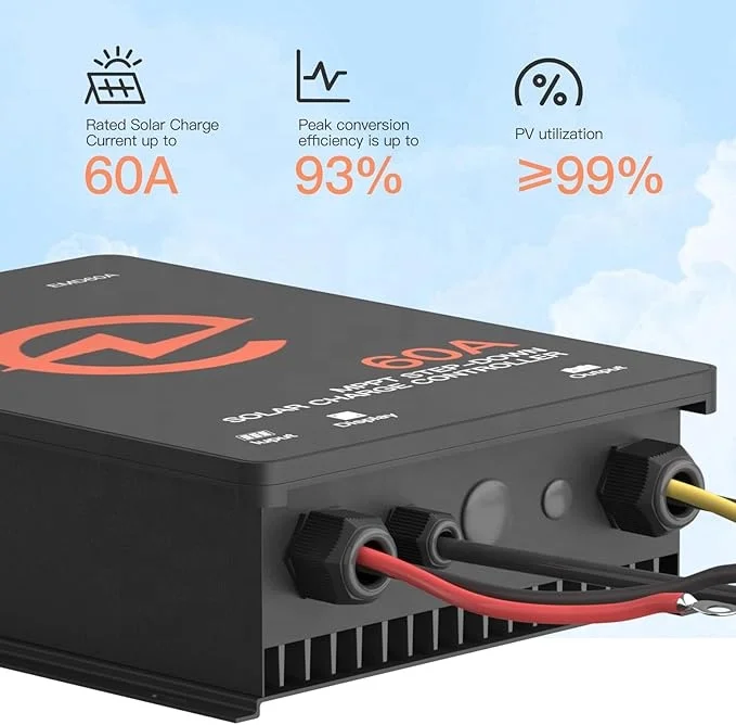 Mppt Solar Charge Controller, ELEJOY, EMD60A, 2700W - detail 6