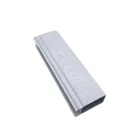 Aluminium Wood Color Window Door Kitchen Bridge Cutoff Profiles Aluminium Extruded 6063