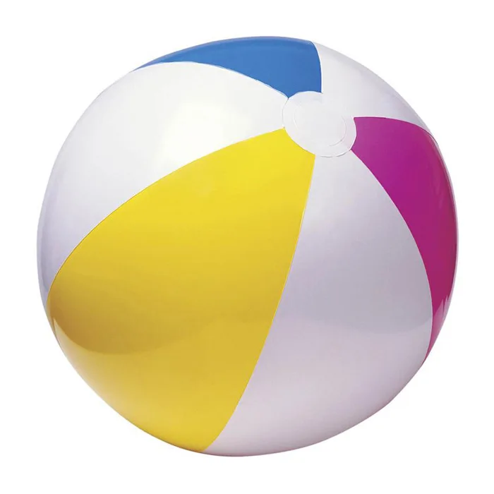 Wholesale 4 Colour 16 inches Inflatable PVC Beach Ball Children Funny Toy Sport Beach Balls