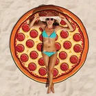 Beach Designer Beach Towels High Quality Cheapest Designer Round Sand Free Beach Towels With Logo Custom Print