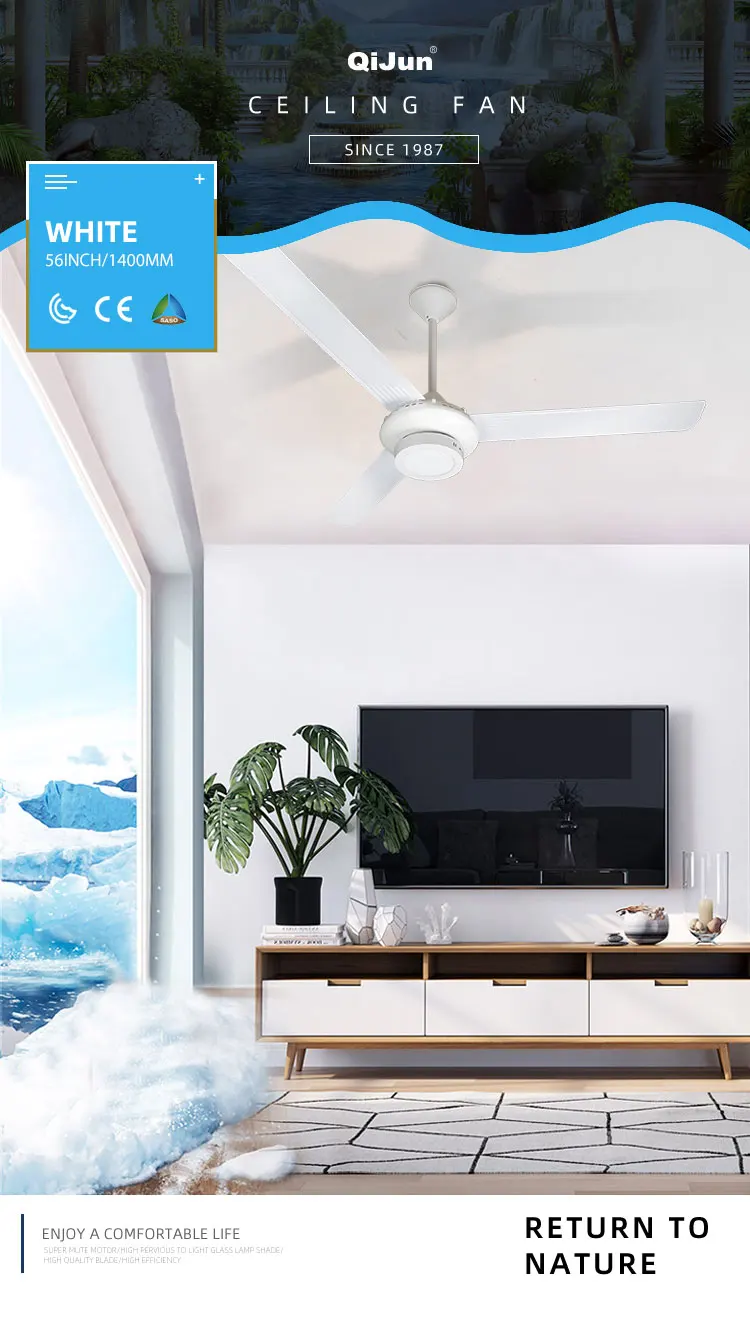 Ceiling Fan, LED, Electric Power, 80 - detail 2