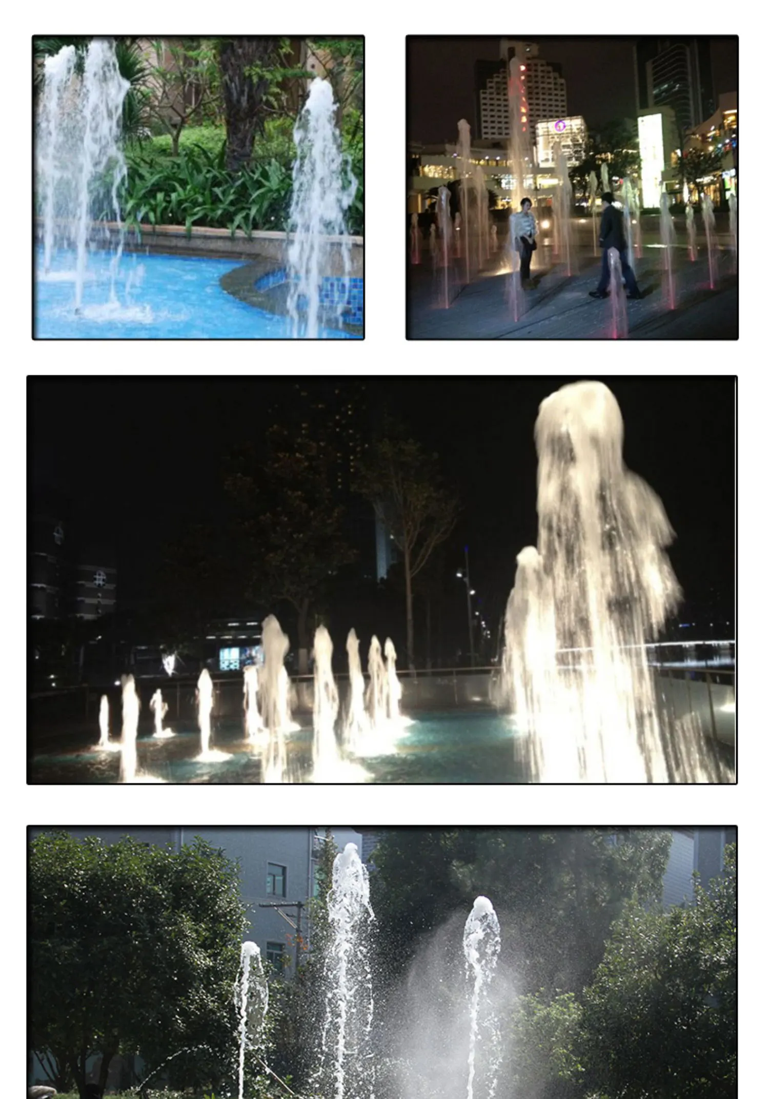 Factory Direct High Pressure Musical & Graphical Rotating Water Jet Fountain Nozzles for Stone Garden Decor factory