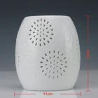 Porcelain Holder Candle Holder Ceramic Creative White Ceramic Incense Burner Porcelain Candle Holder For Decor