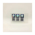 50 50 Mic Hologram Film Sticker With Custom Design