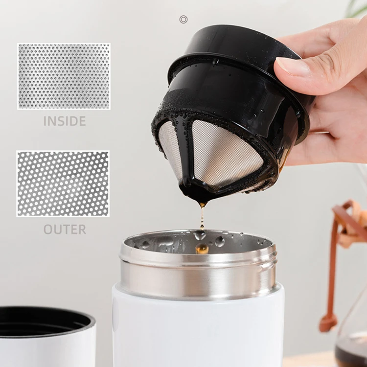 A3113  Handmade coffeepot and Mills Machine Cups Crank Miller Portable Coffee Maker Pot Manual Coffee Bean Grinder Cup