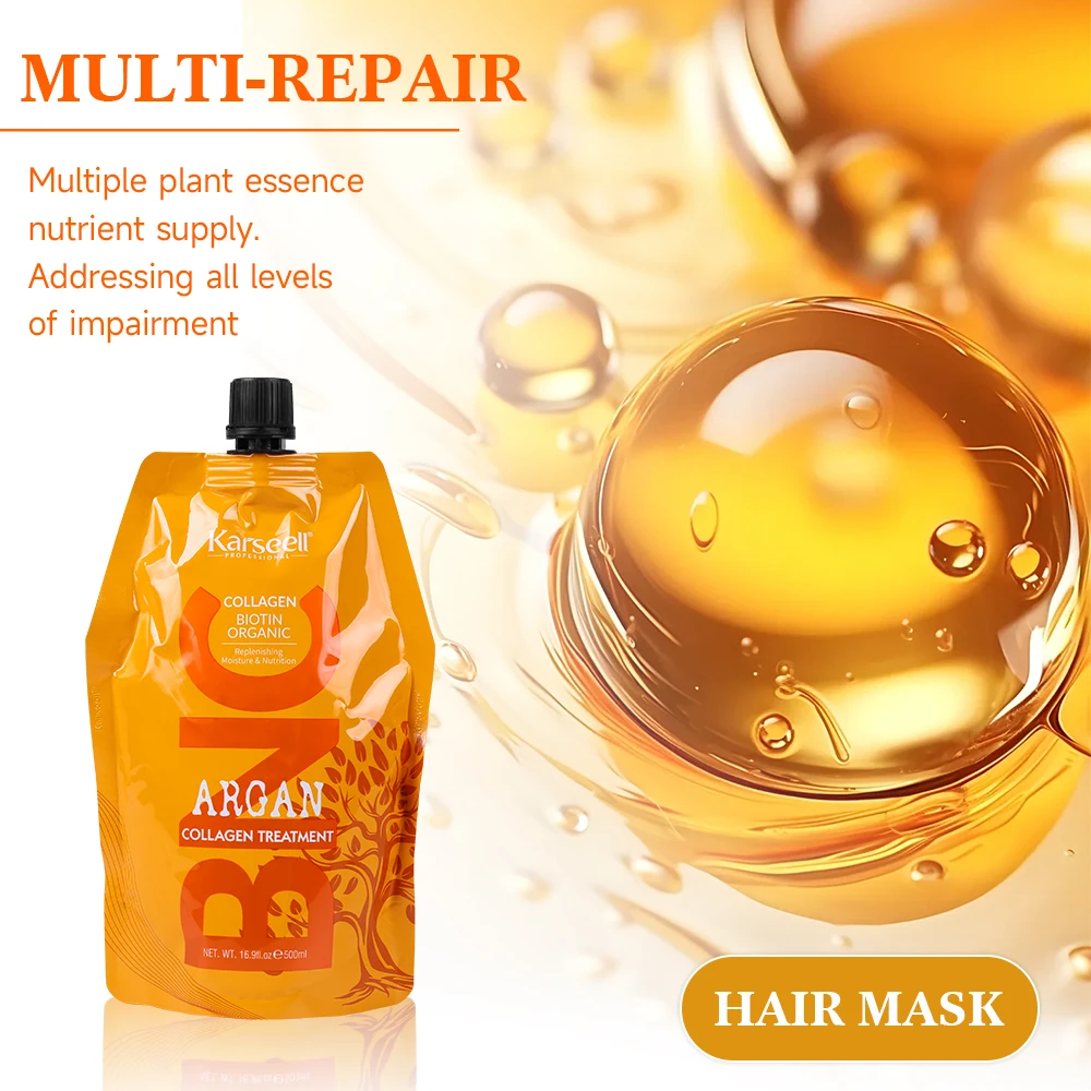 Private Label Karseell Hair Mask For Strengthening Reducing Hair Fall Repairing Damaged Hair Treatment