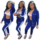 Sweat Suits Women Fashion Clothing For Women 2020 Lucky Label 2 Piece Pants Set Sweat Suits Women Jogging