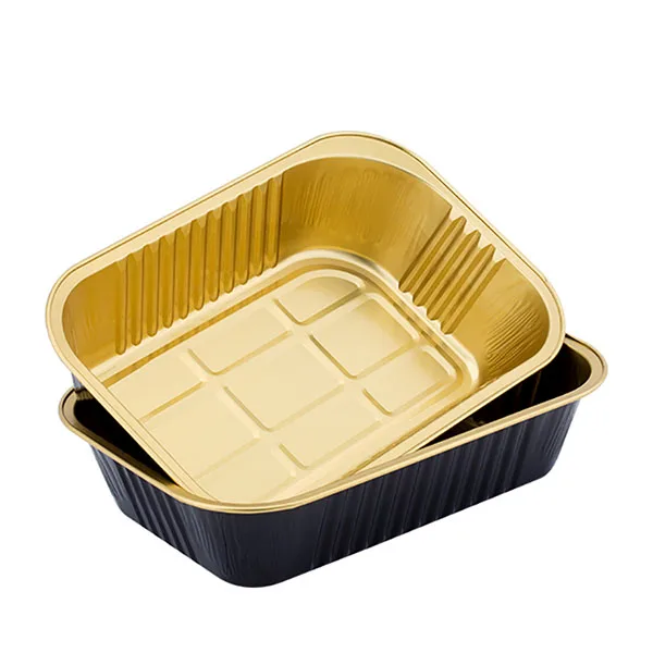 product c750 wrinkle resistant lightweight foil bowl non creased salad bowl portable foil bowl for picnic and travel-3