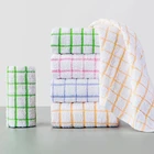 100% White Towels 100% Cotton XIAOAO Home Textile 100% Terry Cotton White Kitchen Hotel Face Towels Terry Cotton Towel