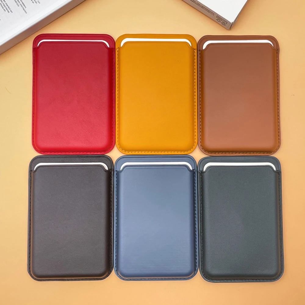 Magnetic Leather wallet Card Holder Phone Case Coin Purse Case